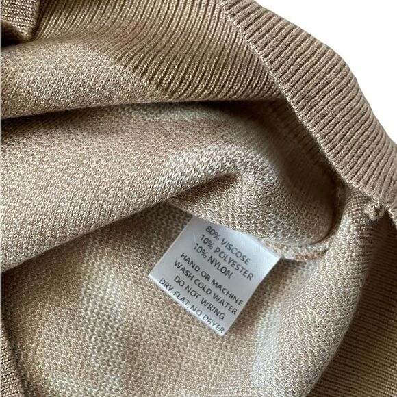 BOHME Shae Cropped Top in Taupe Size XL - Picture 4 of 8